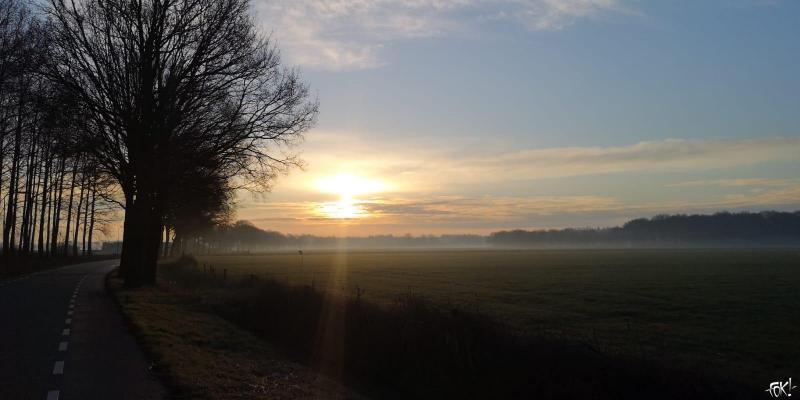 De zon komt op in Wijchen (Foto: FOK!)