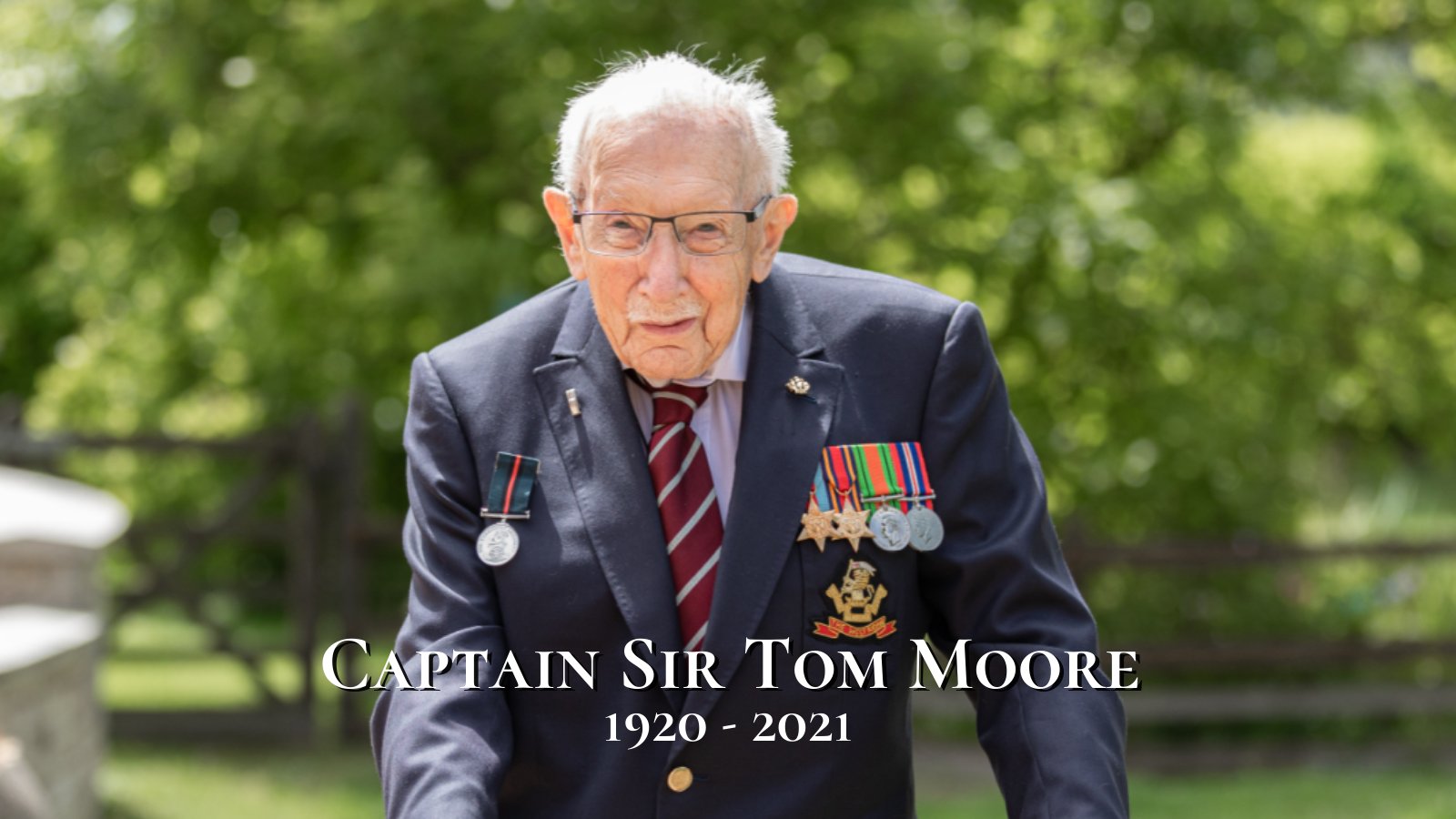 Captain Sir Tom Moore (foto: familie Moore)