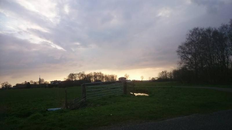 Avondlucht in de polder (Foto: Stephan5)