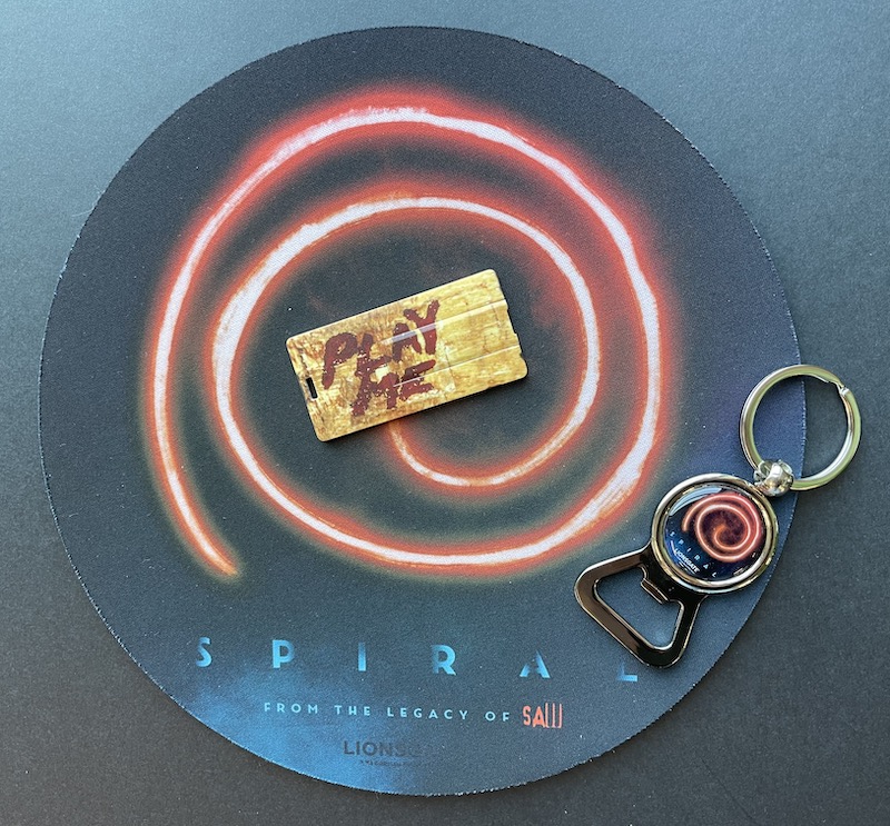 Spiral merchandise