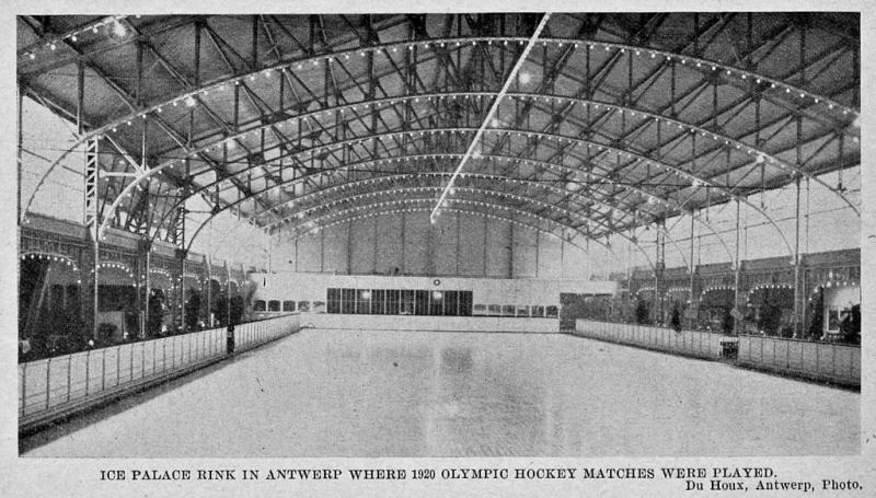 Hier werd in 1920 gestreden om de ijshockeymedailles (WikiCommons/Du Houx, Antwerp)