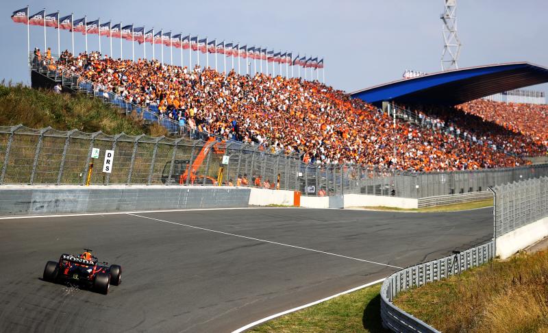 Ferrari's het snelst op Zandvoort, Verstappen vijfde (Getty Images / Red Bull Content Pool)