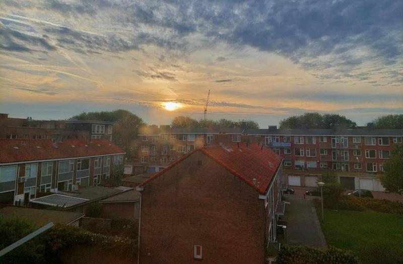 IJmuiden zonsondergang (Foto: vriend van Stephan)