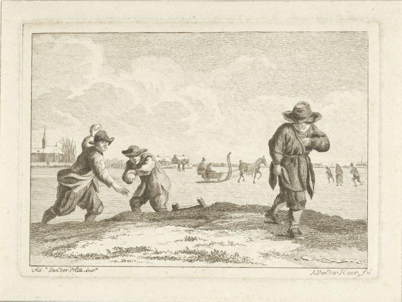 Het nutteloze feitje van de dag: Niet met sneeuwballen gooien! (WikiCommons/Rijksmuseum)