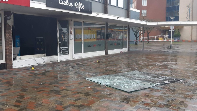 Horecazaak in Roosendaal voor de derde keer doelwit vandalen (Foto: Politie)