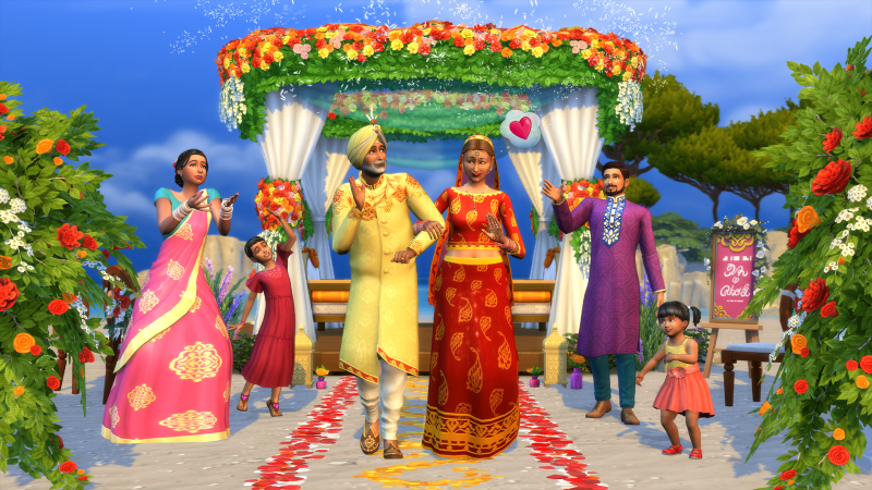 De Sims 4 Mijn Bruiloft (Foto: Electronic Arts)
