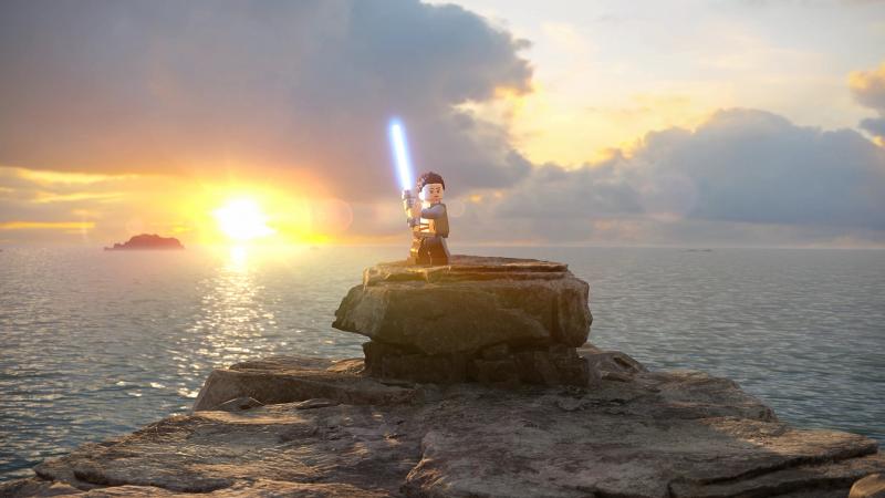 Lego Star Wars: The Skywalker Saga - Rey on Rocks (Foto: Warner Bros.)