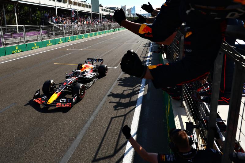 J. Verstappen: "Ik vond Max in Baku ontzettend sterk" (Getty Images / Red Bull Content Pool)