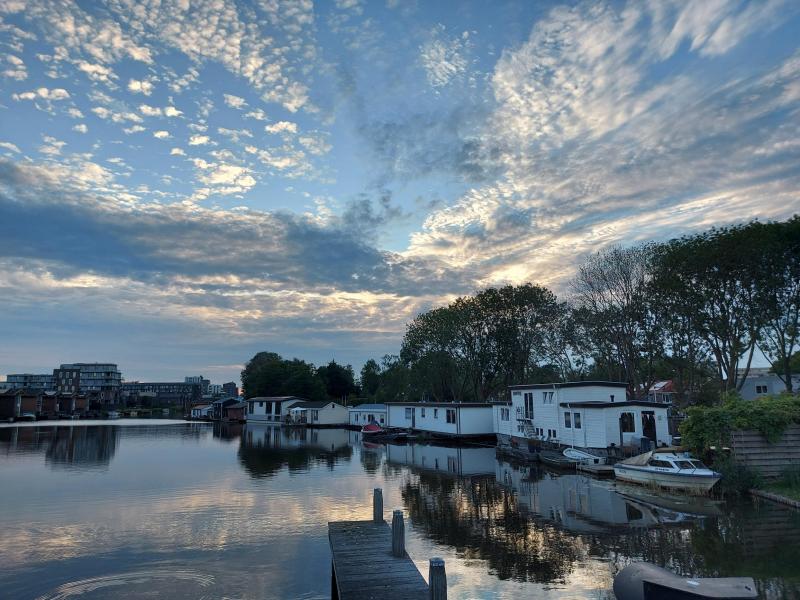 De dag eindigde met een diverse lucht in Purmerend (Foto: Pukeko)