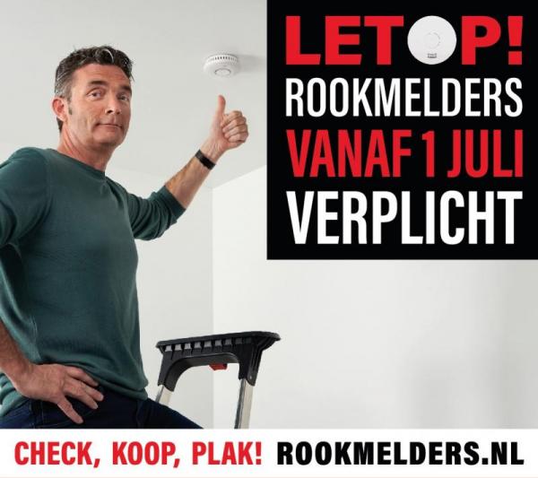 Rookmeldersverplicht vanaf 1 julie 2022 (Bron: Rookmelders.nl)