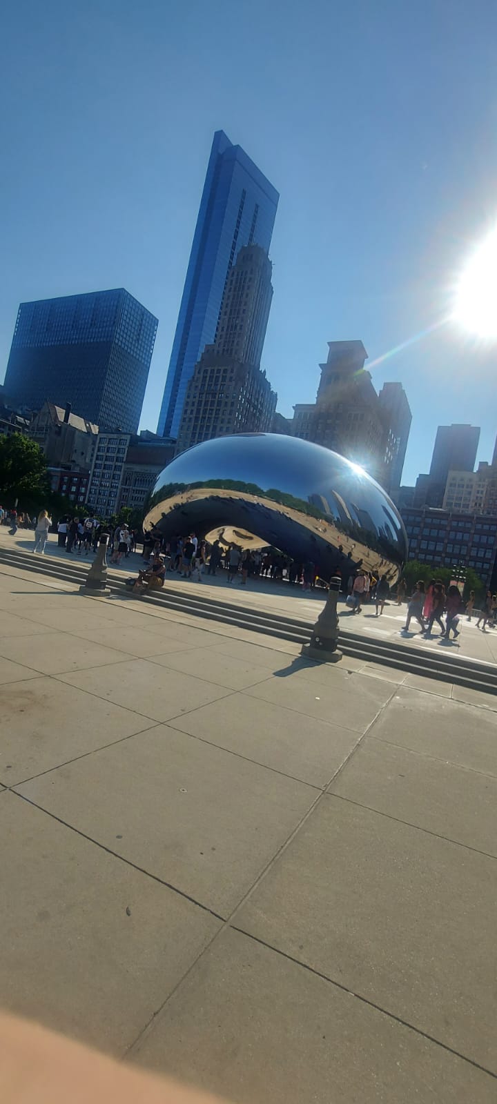 Een blik op Cloud Gate in Chicago, USA (Foto: zoon van qltel)