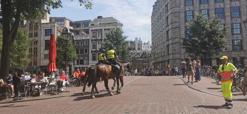 Protest op de Dam in Amsterdam 23 juli 2022 (Foto: DJMO)