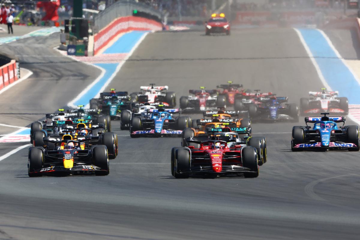 Verstappen profiteerde maximaal van de uitvalbeurt van Leclerc op het circuit Paul Ricard (Getty Images / Red Bull Content Pool) 