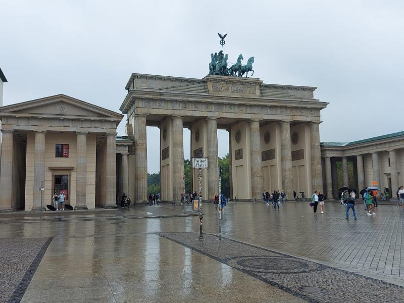 De befaamde Brandenburger Tor in Berlijn (Foto: qltel)