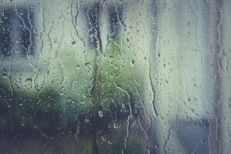 Het voorlopige uitzicht vanuit huis, regen. (Foto: Pixabay)