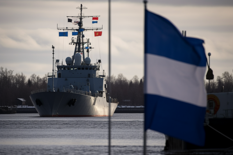 Finland treedt toe tot NAVO (Afbeelding: Midjourney AI / FOK.nl)