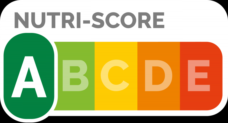 Nutri-score (Door https://fr.openfoodfacts.org/ - https://fr.openfoodfacts.org/, Publiek domein, https://commons.wikimedia.org/w/index.php?curid=61695331)