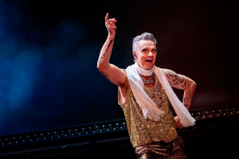 Pinkpop 2023: Robbie Williams (Foto: Bart Heemskerk)