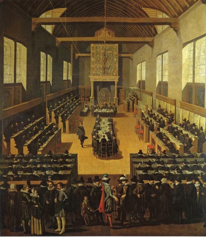 De Synode van Dordrecht door Pouwels Weyts de Jonge (WikiCommons/Stedelijk Museum Dordrecht) 
