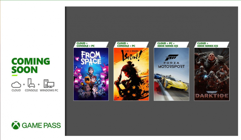 Xbox GamePass Oct 2023