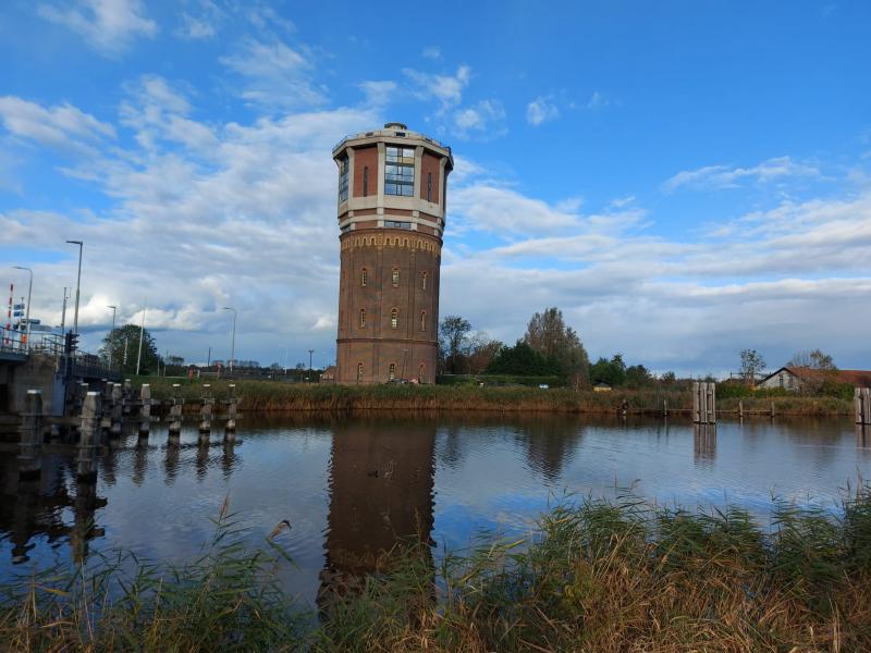 De watertoren in Assendelft (Foto: qltel)