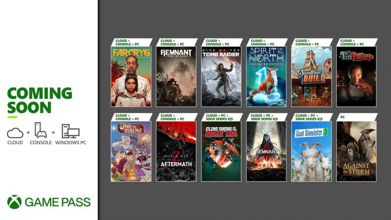 Xbox GamePass titels voor december