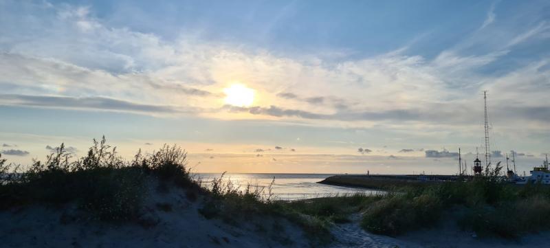 De waddenzee vanaf de Zeedijk bij Harlingen (Foto: BPS70)