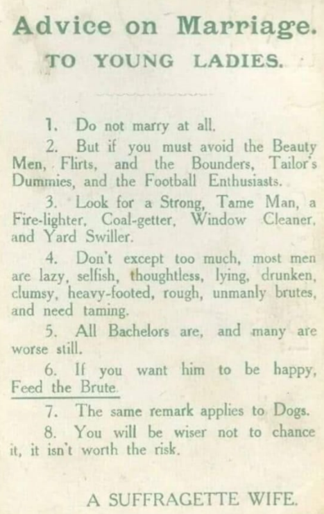 suffragette pamflet