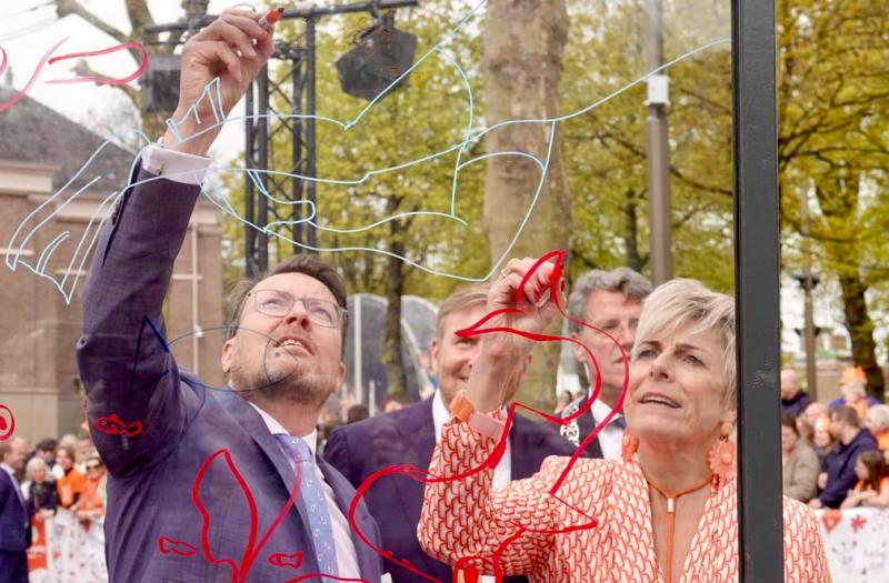 Prins Constantijn en prinses Laurentien Koningsdag 2024 (@RVD)