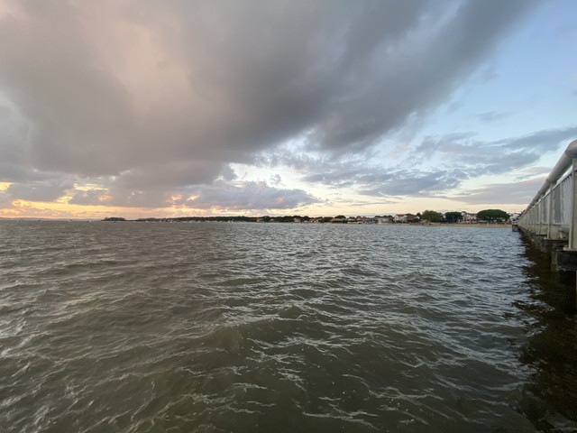 De zee die iets minder rustig wordt in de herfst (Foto: FOK.nl)