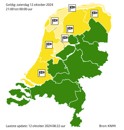 geel (Foto: KNMI)