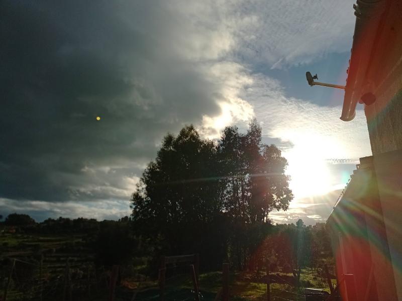 Wolken en zon (Foto: Managarm)