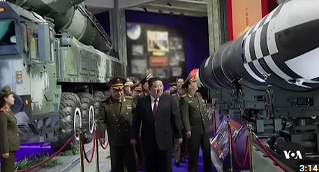 Kim Jung Un  (@ Voice of America on YouTube 231224)