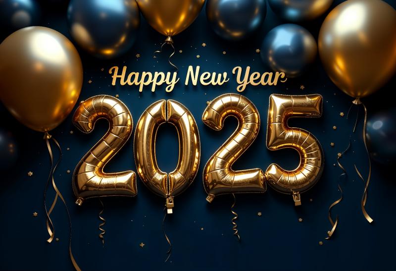 De beste wensen voor 2025! (@Freepik)