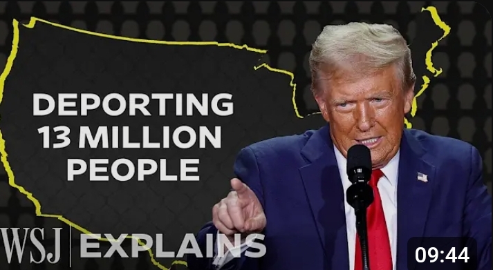 Trump's deportatieplan (@ WSJ on YouTube 261224)