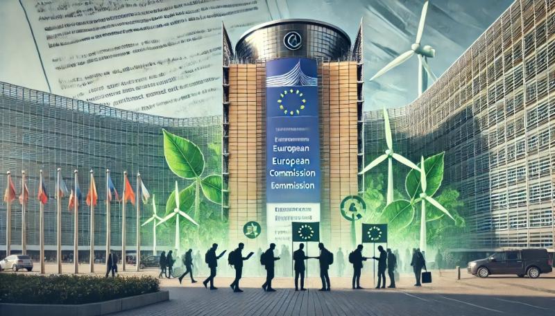 EU betaalde milieuclubs in het geheim om groen beleid te lobbyen (Afbeelding: Dall-E / FOK.nl)