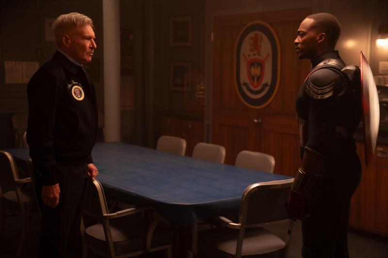 Captain America: Brave New World: Harrison Ford en Anthony Mackie