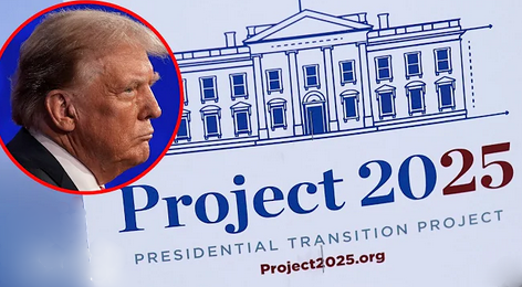 Project 2025 en Donald Trump (@ Scripps News screenshot YouTube 090724)