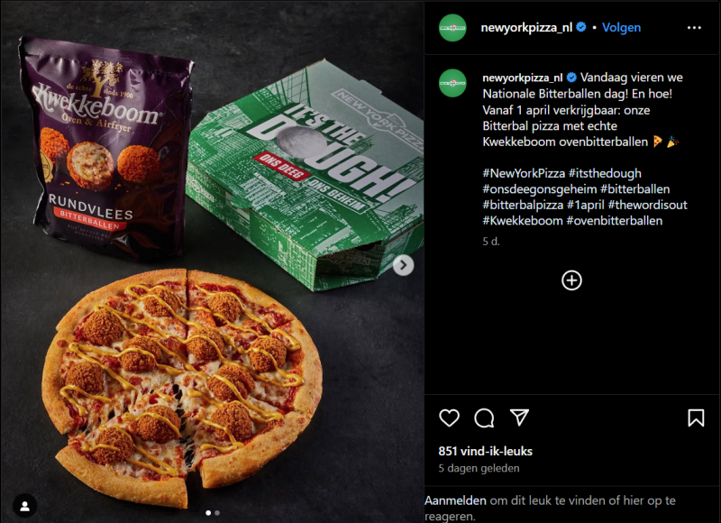Bitterbalpizza New York Pizza on Instagram