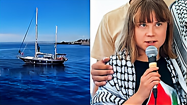 Greta Thunberg, activists set sail to Gaza (@ Global news on YouTube 020625)