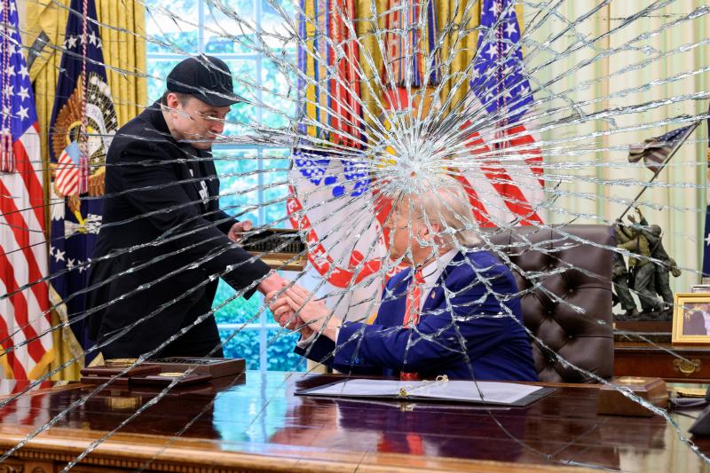 De liefde tussen Trump en Musk Lijkt over (@ WikimediaCommons/FOK!)