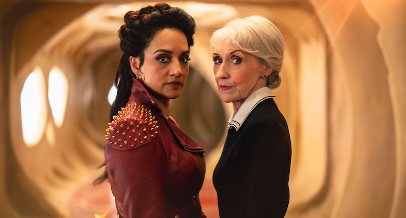 Doctor Who: The Reality War: Archie Panjabi en Anita Dobson