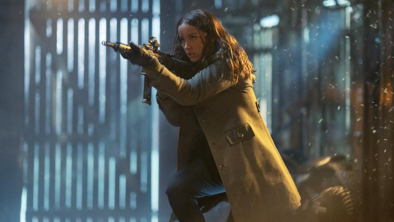 Ballerina with a gun