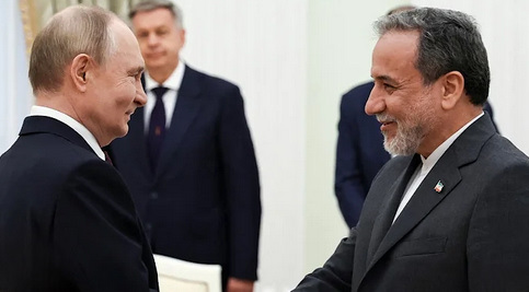 Poetin ontmoet Iraanse minister van Buitenlandse zaken Araghchi (@ Times News on YT 240625)