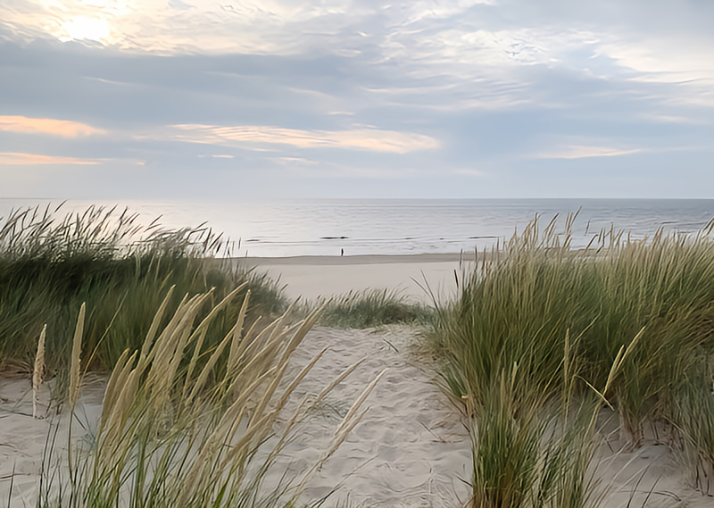 Het prachtige strand op Texel (@ Magica) Het prachtige strand op Texel (@ Magica)