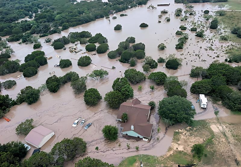 Overstroming Guadalupe rivier Texas 050725 (@ WikimediaCommons)