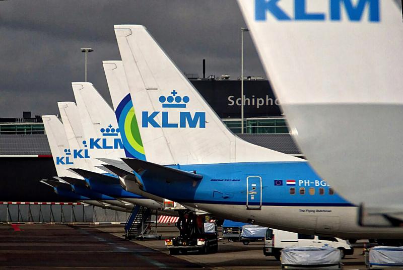 KLM-vloot op Schiphol (@WikimediaCommons) KLM-vloot op Schiphol (@WikimediaCommons)