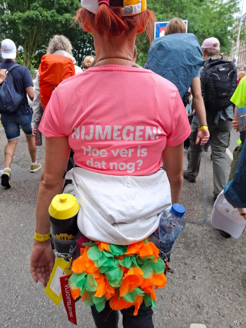 De 4 Daagse dag 2 -De dag van Wijchen - Roze woensdag 7 (Foto: qltel)