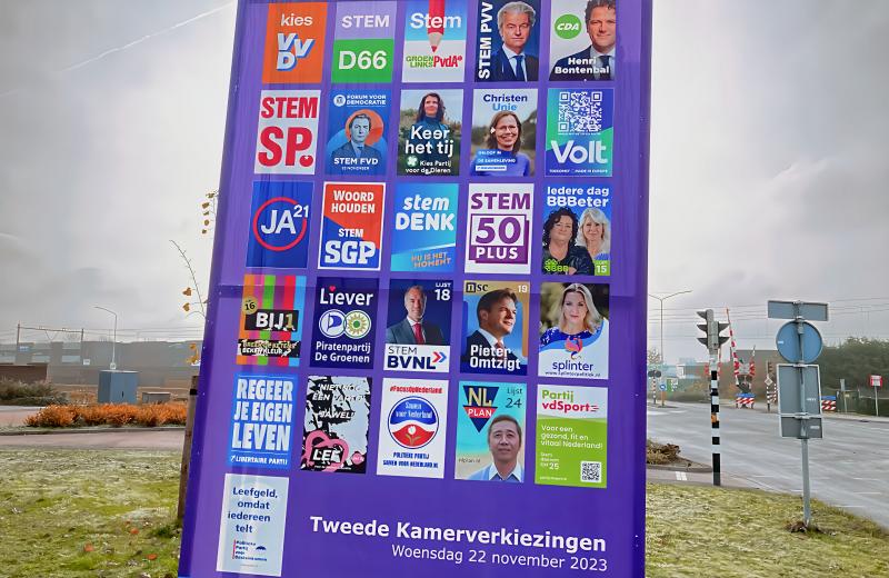 Verkiezingposters 2023 Deurne (@ WikimediaCommons)