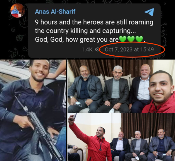 Geen bewijs voor Hamas sympathie&euml;n Anas Al-Sharif